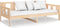 vidaXL - Slaapbank - massief - grenenhout - 90x200 - cm