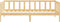vidaXL - Slaapbank - massief - grenenhout - 90x200 - cm