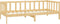 vidaXL - Slaapbank - massief - grenenhout - 90x200 - cm