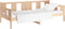 vidaXL - Slaapbank - massief - grenenhout - 90x200 - cm