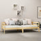 vidaXL - Slaapbank - massief - grenenhout - 90x200 - cm
