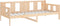 vidaXL - Slaapbank - massief - grenenhout - 90x200 - cm