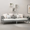vidaXL - Slaapbank - massief - grenenhout - grijs - 90x200 - cm