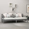 vidaXL - Slaapbank - massief - grenenhout - grijs - 90x200 - cm