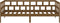 vidaXL - Slaapbank - massief - grenenhout - honingbruin - 80x200 - cm