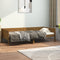 vidaXL - Slaapbank - massief - grenenhout - honingbruin - 80x200 - cm