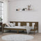 vidaXL - Slaapbank - massief - grenenhout - honingbruin - 80x200 - cm
