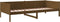 vidaXL - Slaapbank - massief - grenenhout - honingbruin - 80x200 - cm