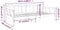 vidaXL - Slaapbank - massief - grenenhout - honingbruin - 80x200 - cm