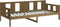 vidaXL - Slaapbank - massief - grenenhout - honingbruin - 80x200 - cm