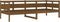 vidaXL - Slaapbank - massief - grenenhout - honingbruin - 80x200 - cm