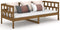 vidaXL - Slaapbank - massief - grenenhout - honingbruin - 90x200 - cm