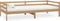 vidaXL - Slaapbank - massief - grenenhout - honingbruin - 90x200 - cm