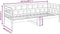 vidaXL - Slaapbank - massief - grenenhout - honingbruin - 90x200 - cm