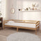 vidaXL - Slaapbank - massief - grenenhout - honingbruin - 90x200 - cm