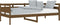 vidaXL - Slaapbank - massief - grenenhout - honingbruin - 90x200 - cm