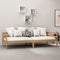 vidaXL - Slaapbank - massief - grenenhout - honingbruin - 90x200 - cm