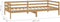 vidaXL - Slaapbank - massief - grenenhout - honingbruin - 90x200 - cm