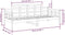 vidaXL - Slaapbank - massief - grenenhout - wit - 80x200 - cm