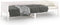 vidaXL - Slaapbank - massief - grenenhout - wit - 90x190 - cm