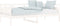 vidaXL - Slaapbank - massief - grenenhout - wit - 90x190 - cm