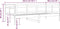 vidaXL - Slaapbank - massief - grenenhout - wit - 90x190 - cm
