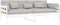 vidaXL - Slaapbank - massief - grenenhout - wit - 90x190 - cm