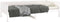 vidaXL - Slaapbank - massief - grenenhout - wit - 90x190 - cm
