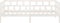 vidaXL - Slaapbank - massief - grenenhout - wit - 90x200 - cm