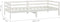 vidaXL - Slaapbank - massief - grenenhout - wit - 90x200 - cm