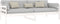 vidaXL - Slaapbank - massief - grenenhout - wit - 90x200 - cm