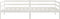 vidaXL - Slaapbank - massief - grenenhout - wit - 90x200 - cm