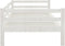 vidaXL - Slaapbank - massief - grenenhout - wit - 90x200 - cm