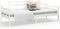 vidaXL - Slaapbank - massief - grenenhout - wit - 90x200 - cm