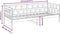 vidaXL - Slaapbank - massief - grenenhout - zwart - 90x190 - cm