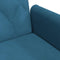 vidaXL - Slaapbank - met - armleuningen - fluweel - blauw