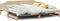 vidaXL - Slaapbank - met - onderschuifbed - 80x200 - cm - massief - grenenhout