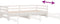 vidaXL - Slaapbank - met - onderschuifbed - 80x200 - cm - massief - grenenhout - wit