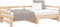 vidaXL - Slaapbank - met - onderschuifbed - 80x200 - cm - massief - grenenhout