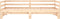 vidaXL - Slaapbank - met - onderschuifbed - 80x200 - cm - massief - grenenhout