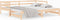 vidaXL - Slaapbank - met - onderschuifbed - 80x200 - cm - massief - grenenhout