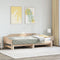 vidaXL - Slaapbank - met - onderschuifbed - 80x200 - cm - massief - grenenhout