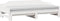 vidaXL - Slaapbank - met - onderschuifbed - 80x200 - cm - massief - grenenhout - wit