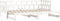 vidaXL - Slaapbank - met - onderschuifbed - 80x200 - cm - massief - grenenhout - wit