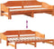 vidaXL - Slaapbank - met - onderschuifbed - 80x200 - cm - massief - grenenhout