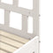 vidaXL - Slaapbank - met - onderschuifbed - 80x200 - cm - massief - grenenhout - wit