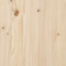 vidaXL - Slaapbank - met - onderschuifbed - 80x200 - cm - massief - grenenhout