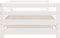 vidaXL - Slaapbank - met - onderschuifbed - 80x200 - cm - massief - grenenhout - wit