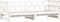 vidaXL - Slaapbank - met - onderschuifbed - 80x200 - cm - massief - grenenhout - wit