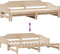 vidaXL - Slaapbank - met - onderschuifbed - 80x200 - cm - massief - grenenhout